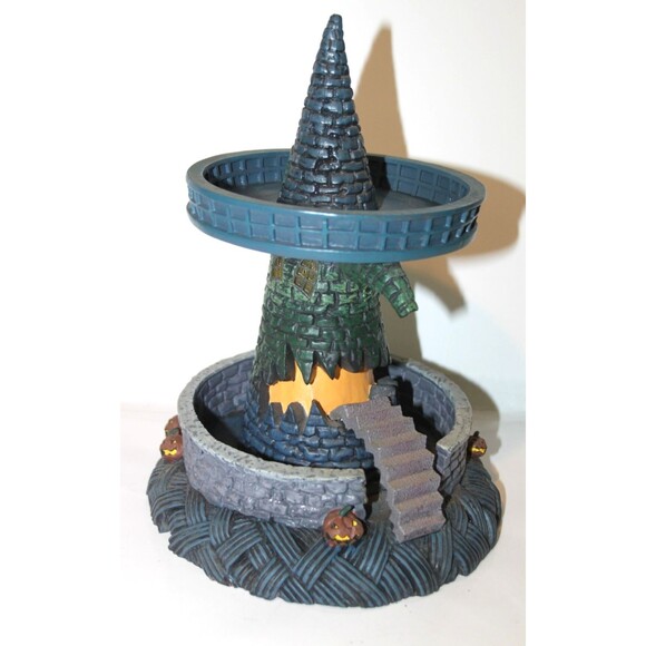 Disney Hawthorne Village Tim Burton Nightmare Before Christmas 2005 Witch House - Picture 1 of 9